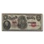 1907 $5.00 Legal Tender Woodchopper VF-25 PMG (Fr#88)