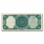 1907 $5.00 Legal Tender Woodchopper VF (Fr#84)