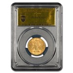 1907 $5 Liberty Gold Half Eagle MS-62+ PCGS (Fairmont Collection)