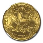1907 $5 Liberty Gold Half Eagle MS-64 NGC