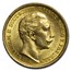 1907-A Germany Gold 20 Marks Prussia Wilhelm II BU