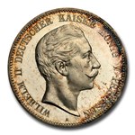 1907-A Germany Silver 5 Mark PF-66 Cameo NGC