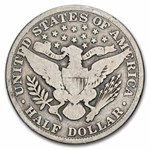 1907 Barber Half Dollar 20-Coin Roll Avg Circ
