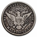 1907 Barber Half Dollar Fine