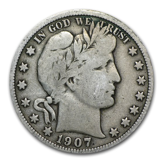 1907 Barber Half Dollar VG 1907 Barber Half Dollar VG