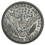 1907 Barber Quarter AU