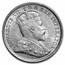 1907 Canada Silver 5 Cents Edward VII BU