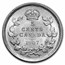 1907 Canada Silver 5 Cents Edward VII BU