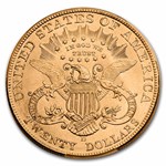 1907-D $20 Liberty Gold Double Eagle MS-64 PCGS