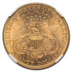 1907-D $20 Liberty Gold Double Eagle MS-65+ NGC