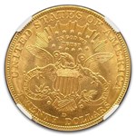 1907-D $20 Liberty Gold Eagle MS-66 NGC