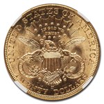 1907-D $20 Liberty Gold Eagle MS-66 NGC