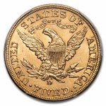 1907-D $5 Liberty Gold Half Eagle MS-62 PCGS