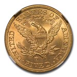 1907-D $5 Liberty Gold Half Eagle MS-65+ NGC