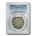 1907-D Barber Half Dollar VF-25 PCGS