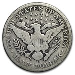 1907-D Barber Half Dollar VG