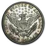 1907-D Barber Half Dollar XF