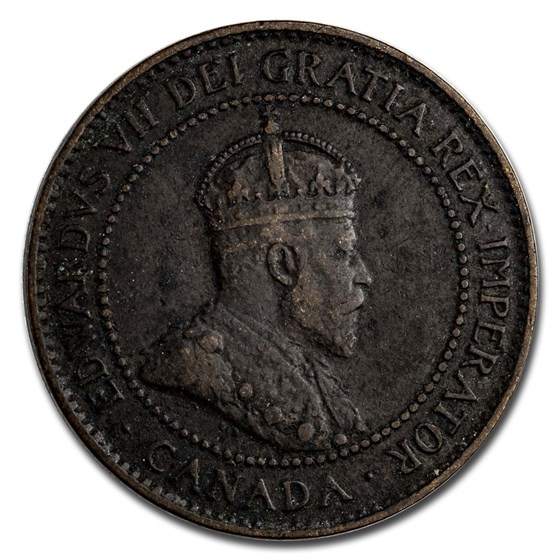 1907-H Canada Large Cent VF 1907-H Canada Large Cent VF