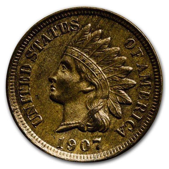 1907 Indian Head Cent BU 1907 Indian Head Cent BU