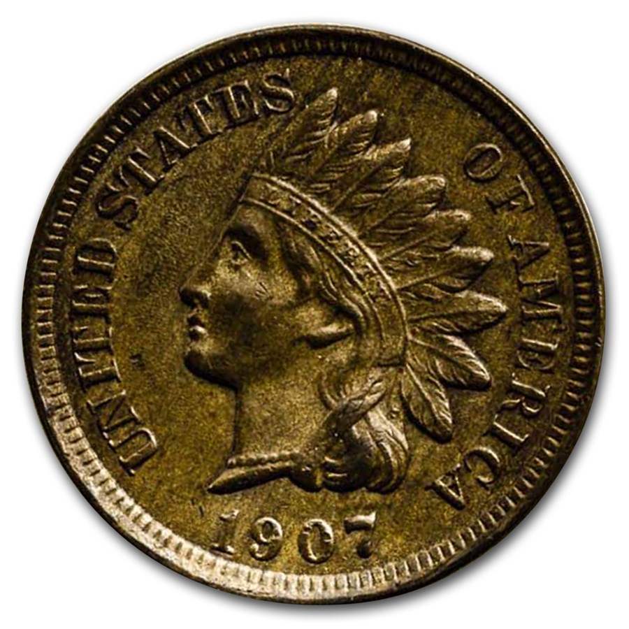 1907 Indian Head Cent BU