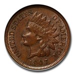 1907 Indian Head Cent MS-64 NGC (Brown)
