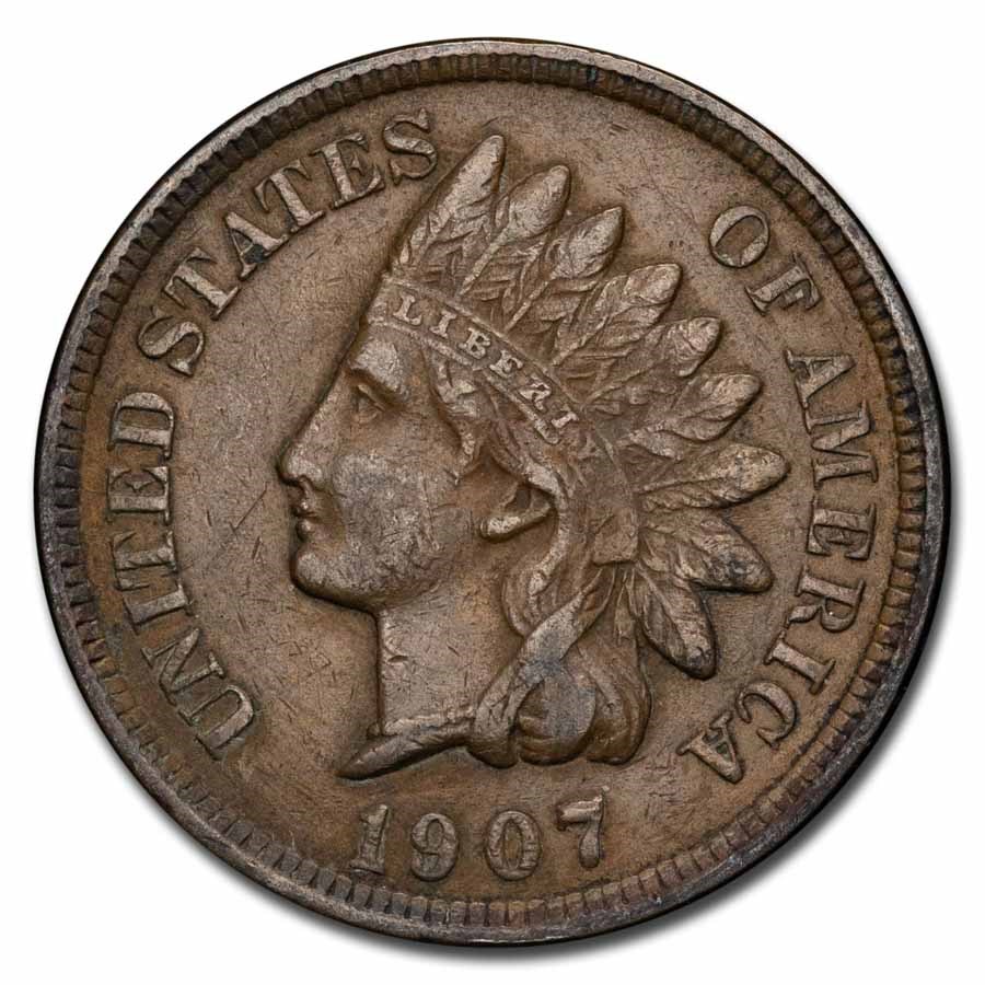 1907 Indian Head Cent XF