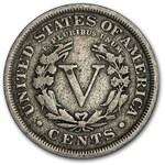 1907 Liberty Head V Nickel Good+