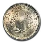 1907 Liberty Head V Nickel MS-65 PCGS