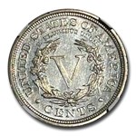 1907 Liberty Head V Nickel PF-65 NGC
