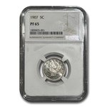 1907 Liberty Head V Nickel PF-65 NGC