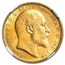 1907-M Australia Gold Sovereign Edward VII MS-62 NGC