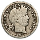 1907-O Barber Dime Good
