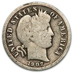1907-O Barber Dime Good
