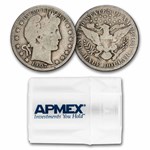 1907-O Barber Half Dollar 20-Coin Roll Avg Circ