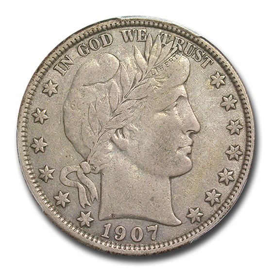 1907-O Barber Half Dollar VF-20 PCGS 1907-O Barber Half Dollar VF-20 PCGS