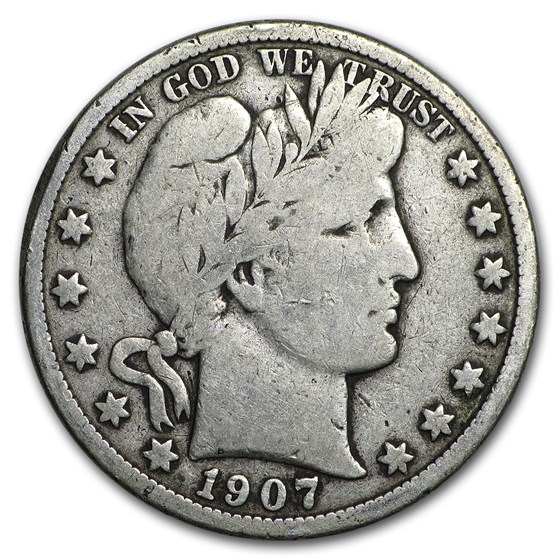 1907-O Barber Half Dollar VG 1907-O Barber Half Dollar VG