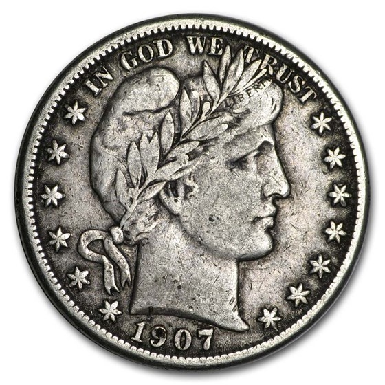 1907-O Barber Half Dollar XF 1907-O Barber Half Dollar XF