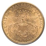 1907-S $20 Liberty Gold Double Eagle MS-61 PCGS