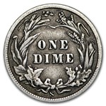 1907-S Barber Dime VF