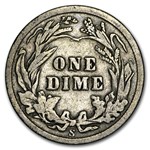 1907-S Barber Dime VG