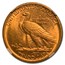 1908 $10 Indian Gold Eagle No Motto MS-62 NGC