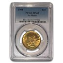 1908 $10 Indian Gold Eagle No Motto MS-62 PCGS