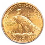 1908 $10 Indian Gold Eagle w/Motto AU-58 PCGS