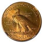 1908 $10 Indian Gold Eagle w/Motto MS-62 NGC