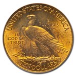 1908 $10 Indian Gold Eagle w/Motto MS-63 PCGS