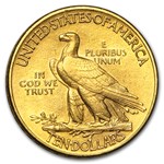 1908 $10 Indian Gold Eagle w/Motto XF