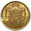 1908-1909 Denmark Gold 10 Kroner Frederik VIII BU