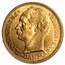 1908-1912 Denmark Gold 20 Kroner Frederik VIII AU