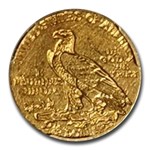 1908 $2.50 Indian Gold Quarter Eagle AU-58 PCGS