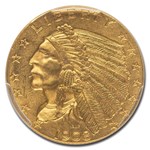 1908 $2.50 Indian Gold Quarter Eagle MS-62 PCGS